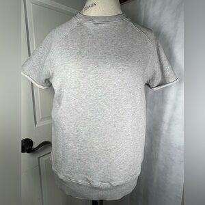 Quality RON DORFF Organic Cotton 'Short Cap Sleeve' Muscle Sweatshirt Sz Medium